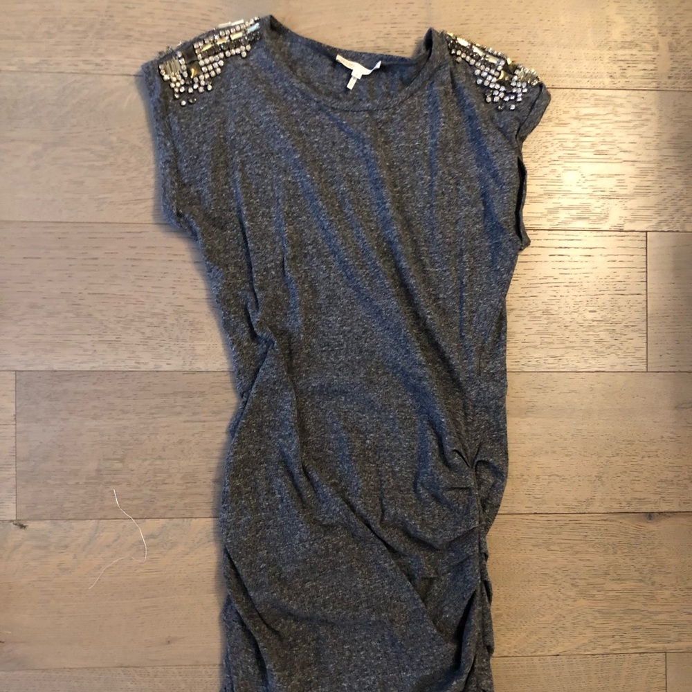 Maje grey mini dress